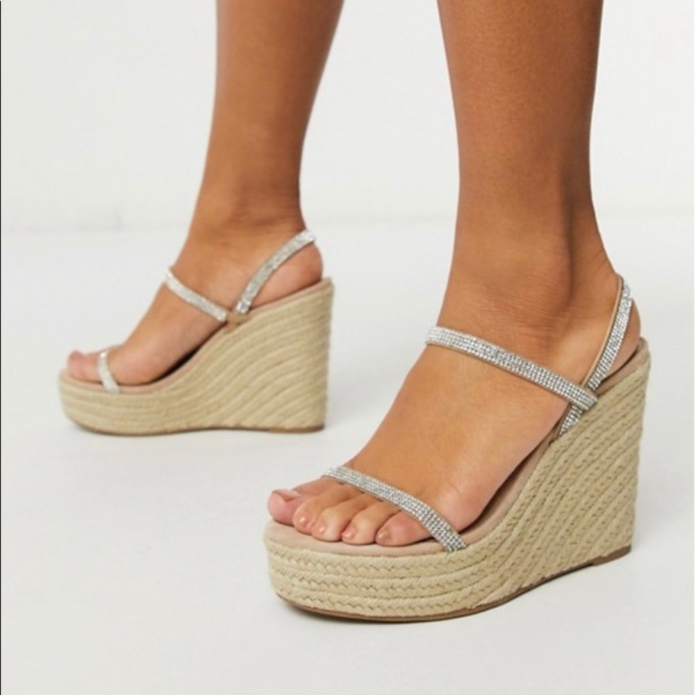 Steve Madden Skylight Espadrille Platform Wedges